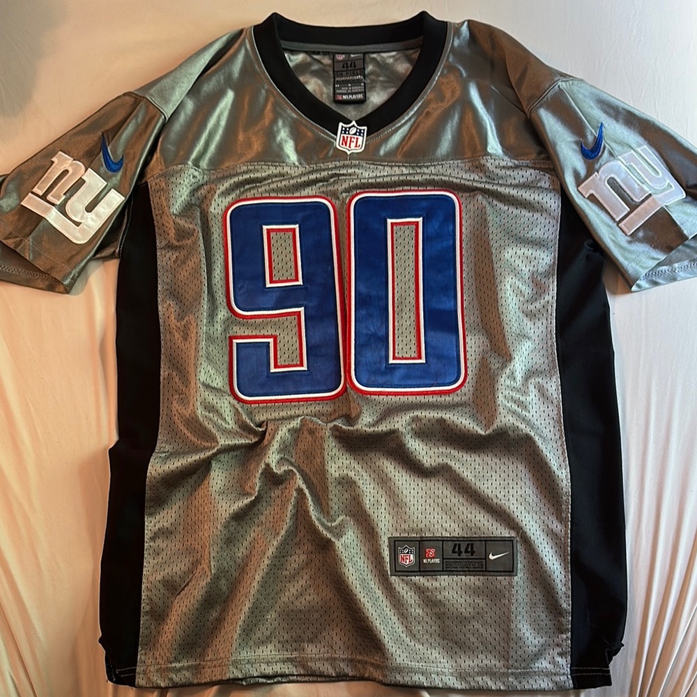 Nike NFL Jersey with Blue and Gray Highlights